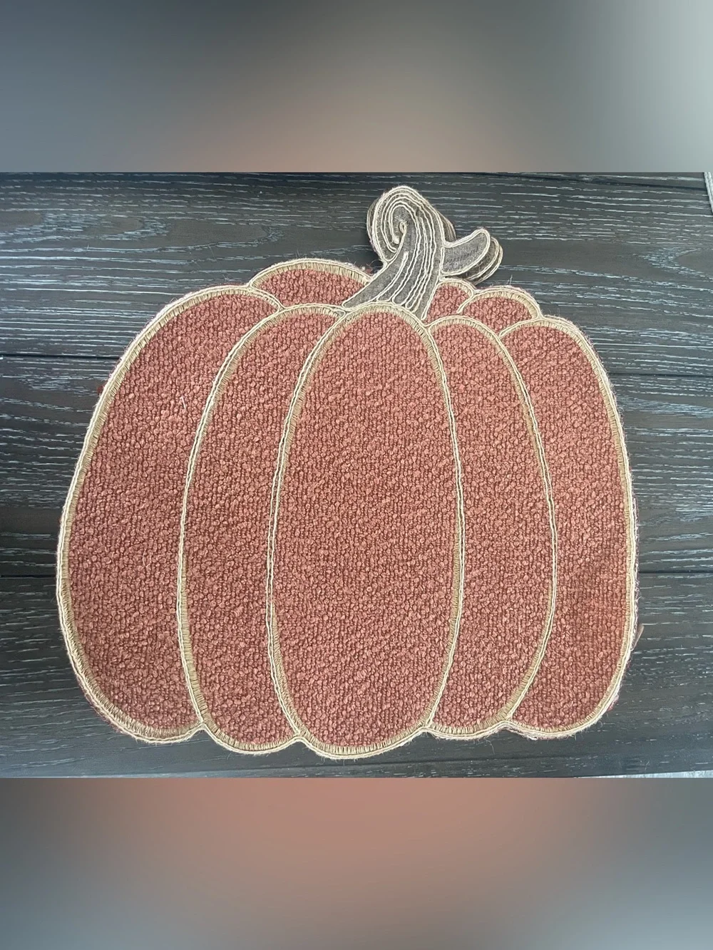Pumpkin placemats set of 4